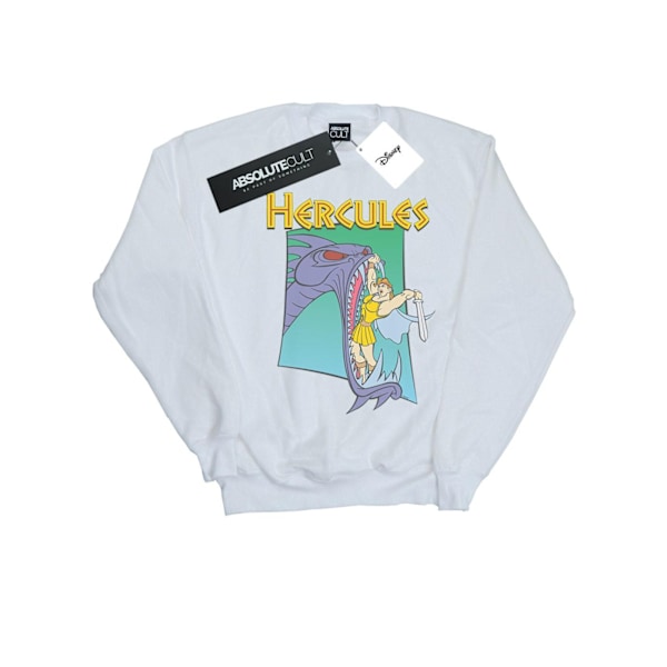 Disney Girls Hercules Hydra Fight Sweatshirt 9-11 år Vit White 9-11 Years