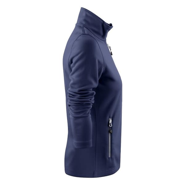 Printer RED Dam/Dam Powerslide Sweatshirt med dragkedja S Marinblå Navy S