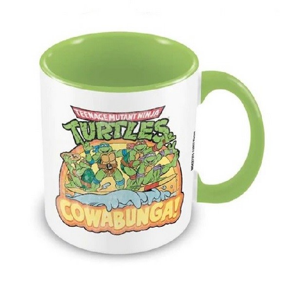 Teenage Mutant Ninja Turtles Classic Cowabunga Mug One Size Gre Green/White One Size