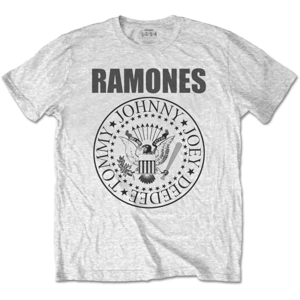 Ramones barn/barn presidentssegl T-shirt 11-12 år han Heather Grey 11-12 Years