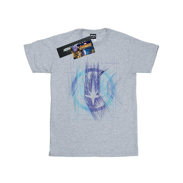 Marvel Boys Avengers Infinity War Guardian Lines T-Shirt 12-13 Sports Grey 12-13 Years