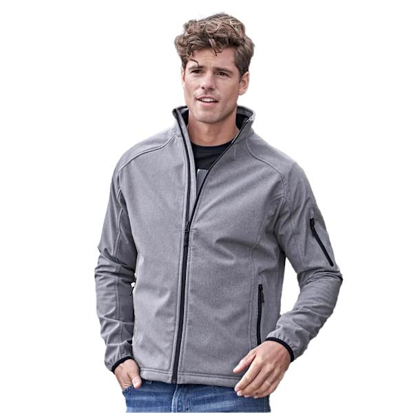 Tee Jays Herr Performance Lättvikts Soft Shell Jacka 3XL Grå Grey Melange 3XL
