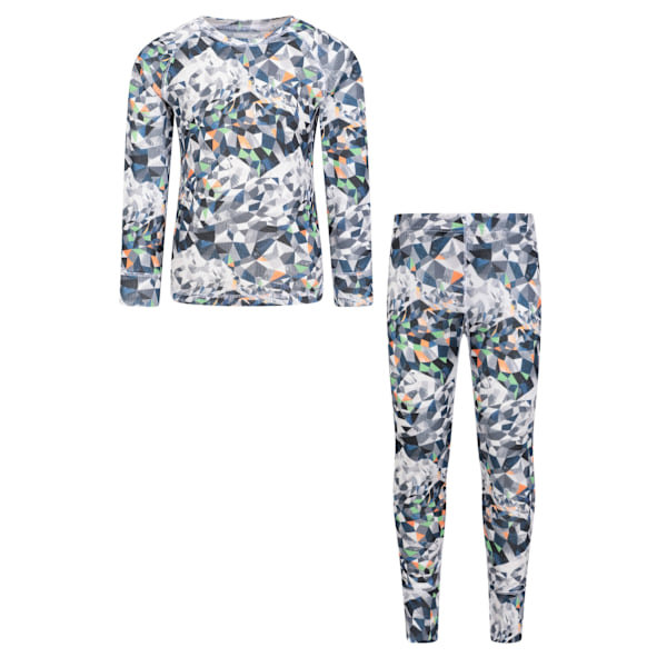 Mountain Warehouse Talus Geometrisk Baslagerset för Barn Monochrome 7-8 Years