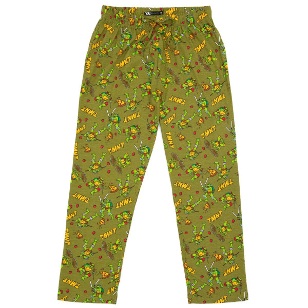 Teenage Mutant Ninja Turtles Mens Lounge Pants S Grön/Gul Green/Yellow S