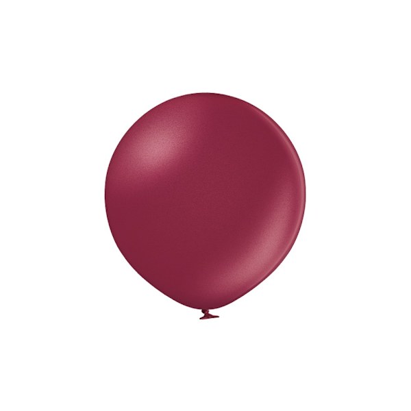 Belbal Latex Metallic Ballonger (Förpackning om 100) En Storlek Plommon Plum One Size