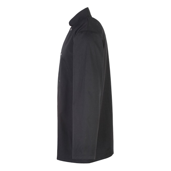 Premier Studded Front Långärmad Kockjacka / Kockkläder (Pac Black M