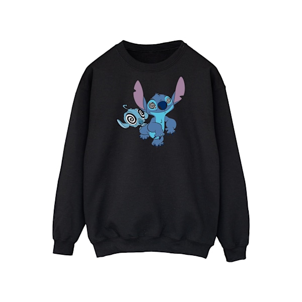 Disney Herr Lilo And Stitch Hypnotiserad Sweatshirt XXL Svart Black XXL