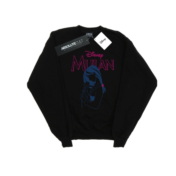 Disney Mens Mulan Magnolia Line Sweatshirt 5XL Svart Black 5XL