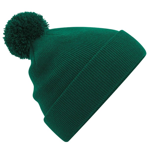 Beechfield Unisex Vuxen Original Pom Pom Mössa En Storlek Flaska Bottle Green One Size