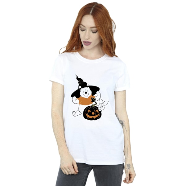Nalle Puh Dam/Tjej Pumpa Bomull Boyfriend Halloween White L