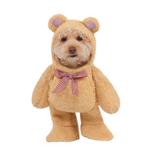 Bristol Novelty Teddy Bear Walking Dog Costume XL Brun Brown XL