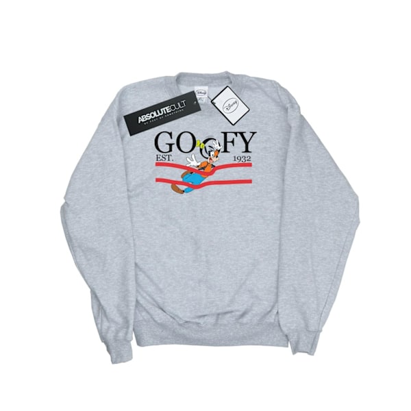 Disney Mens Goofy By Nature Sweatshirt 5XL Sports Grey Sports Grey 5XL