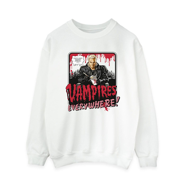The Lost Boys Dam/Dam Vampires Everywhere Sweatshirt L Wh White L