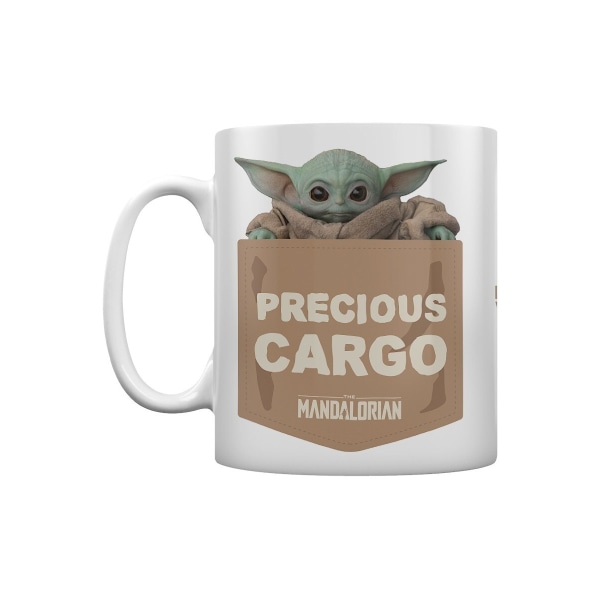 Star Wars: The Mandalorian Precious Cargo Mug One Size Vit/Li White/Light Brown One Size