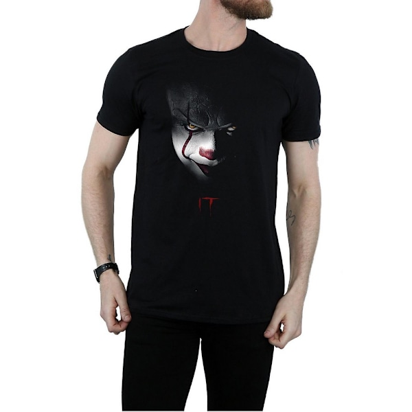 It Mens Pennywise Stare Bomull T-shirt XXL Svart Black XXL