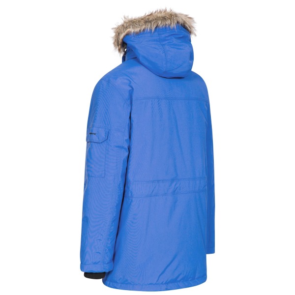 Trespass Mens Highland Waterproof Parka Jacka L Marinblå Navy L