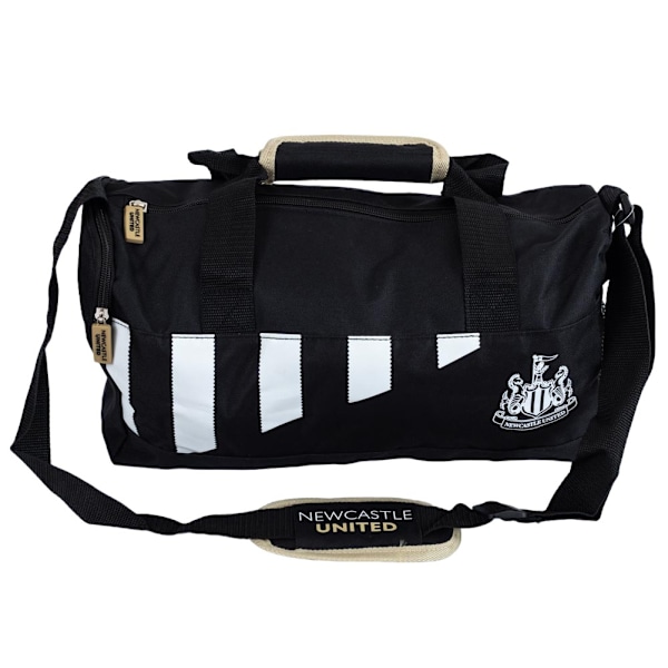 Newcastle United FC Randig Duffelväska One Size Svart/Vit Black/White One Size