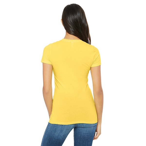 Bella + Canvas Dam/Damer The Favourite T-Shirt L Gul Yellow L