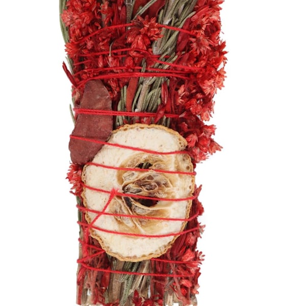 Something Different Ritual Rosemary Röd Jaspis Smudge Stick Wan Red/Brown One Size