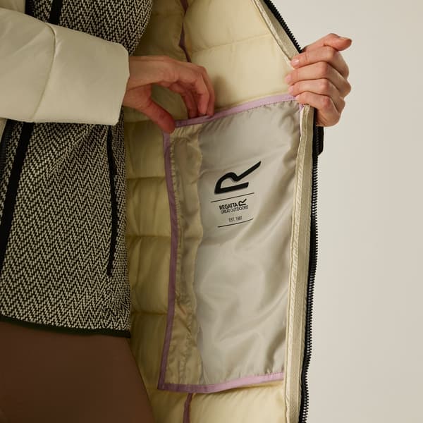 Regatta Dam Amara Vadderad Jacka 14 UK Ljus Vanilj Light Vanilla 14 UK
