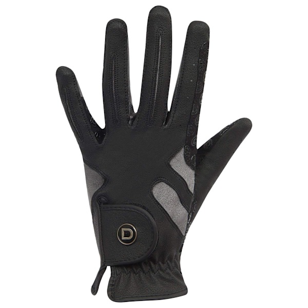 Dublin Unisex Cool-it Gel Touch Fastening Riding Gloves Large B Black/Grey Large