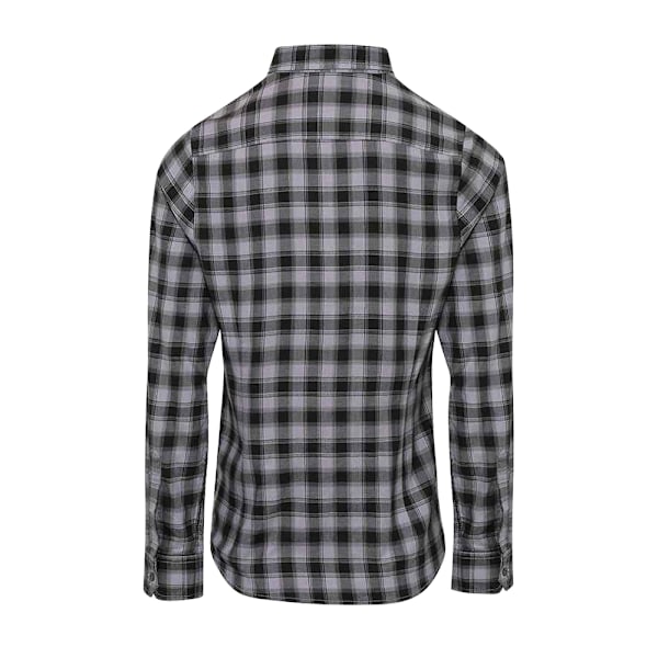 Premier Dam/Kvinnor Mulligan Check Långärmad Skjorta M Stål/ Steel/Black M