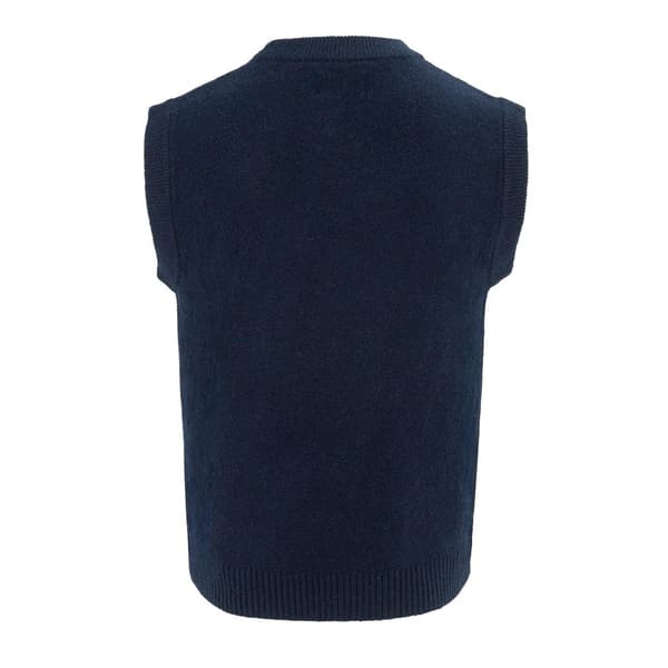 Firetrap Herr Crew Neck Ärmlös Tröja Västen L Marinblå Navy L