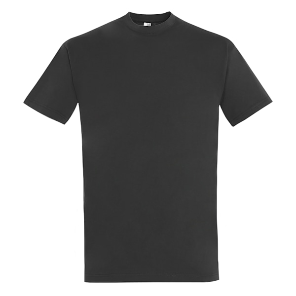 SOLS Imperial Herr T-shirt Kort Ärm Tungvikt 4XL Musgrå Mouse Grey 4XL