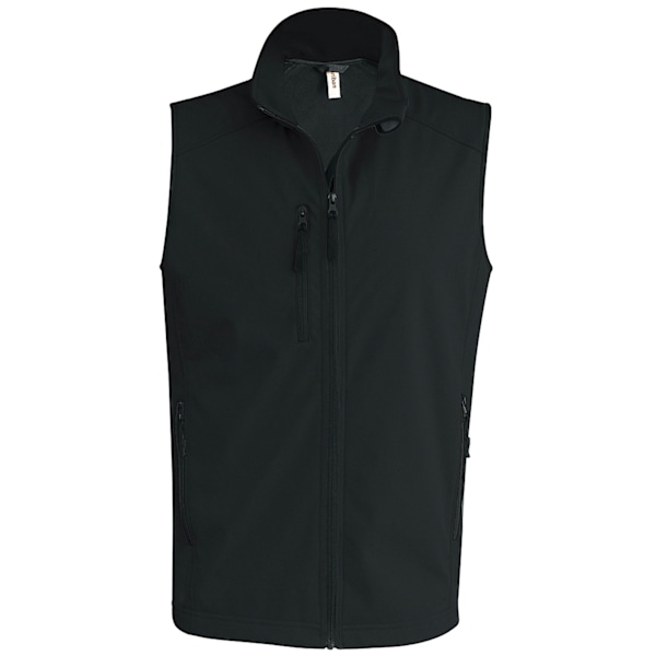 Kariban Herr Modern Softshell 3-lagers Prestanda Väst Black M