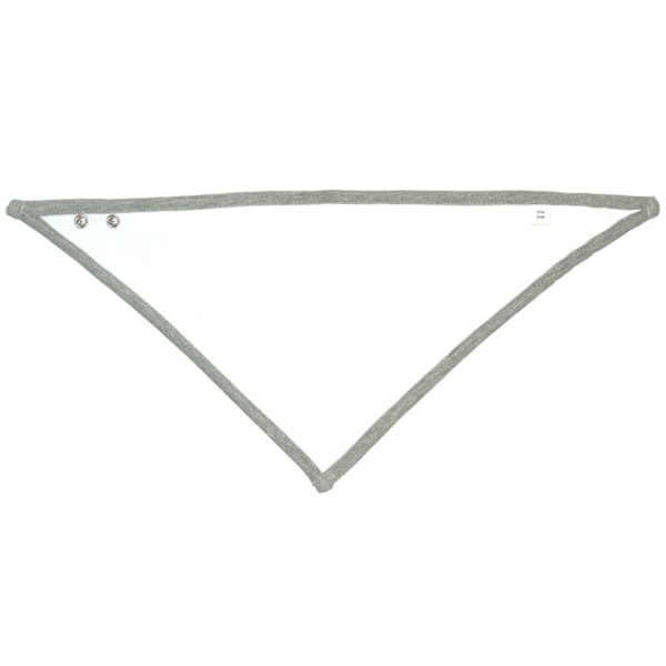 Babybugz Baby Heather Bandana Bib One Size Vit/Heather Marl White/Heather Marl One Size