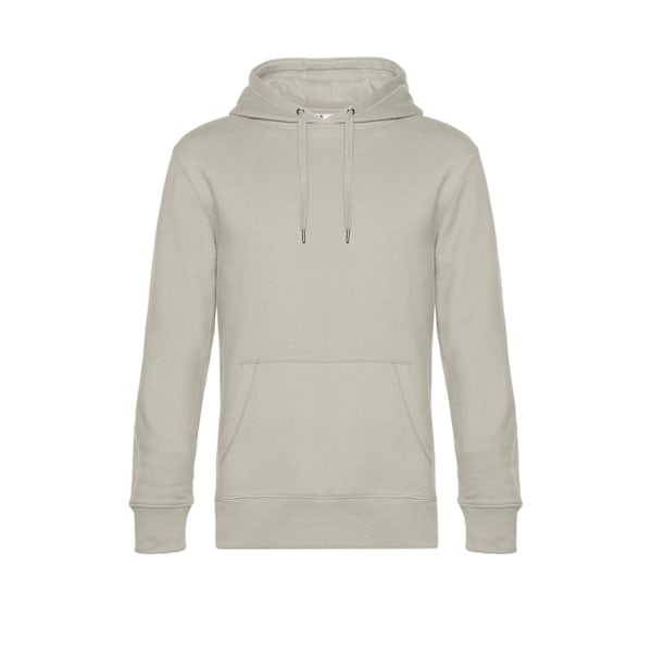 B&C Herr King Hoodie L Grå Dimma Grey Fog L
