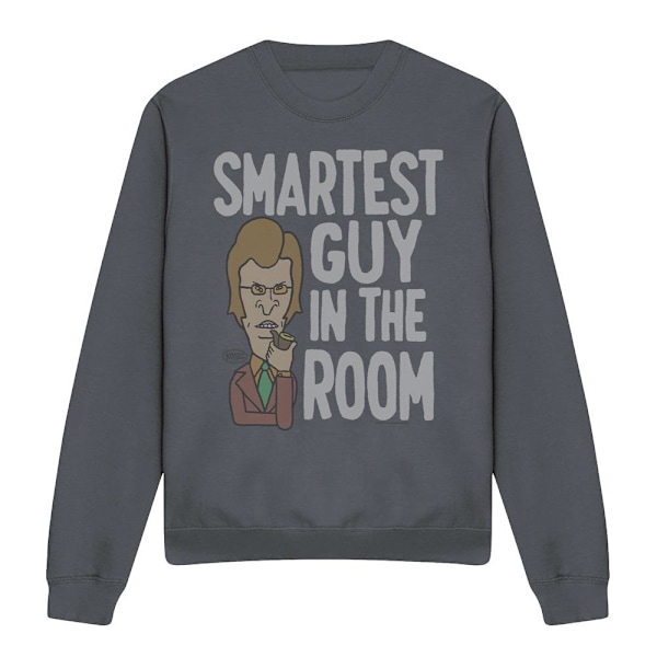 Beavis & Butthead Unisex Vuxen Smartaste Killen I Rummet Tröja Charcoal M