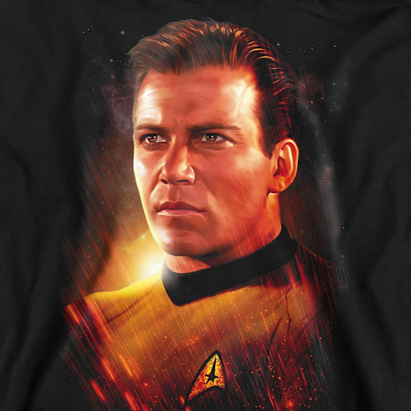 Star Trek: The Original Series Unisex Vuxen Episk Kapten Kirk S Black XL