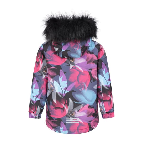 Mountain Warehouse Barnjacka Ranger Floral Vattentät för Barn/Barn Teal 13 Years