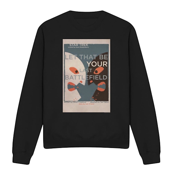 Star Trek Unisex Vuxen The Original Series Avsnitt 70 Sweatshirt Black S
