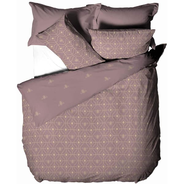 Furn Bee Deco Påslakan Set Superking Blush Red Blush Red Superking
