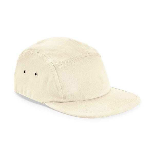 Beechfield Bomull Canvas Baseball Cap En Storlek Naturlig Natural One Size