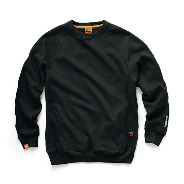 Scruffs Herr Sweatshirt XS Svart Black XS