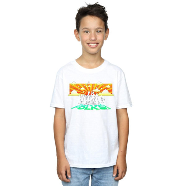 Looney Tunes Boys Group Sunset T-shirt 3-4 år Vit White 3-4 Years