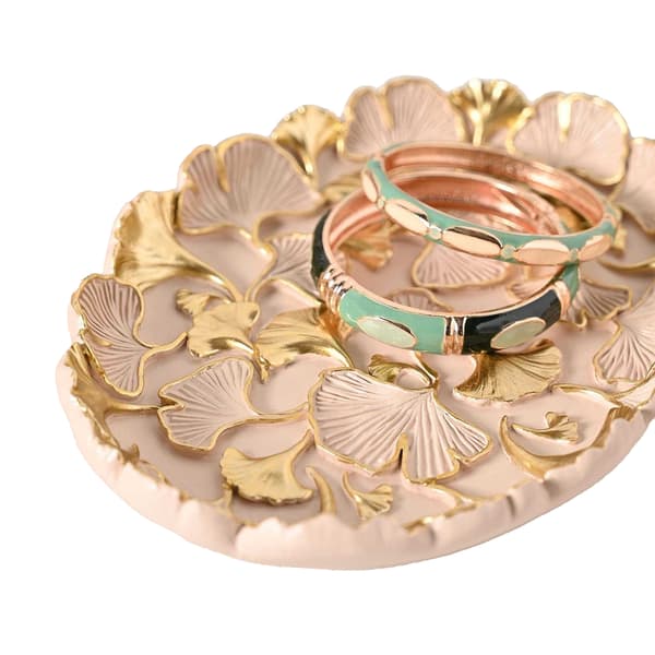 Sophia Ginkgo Prydnadsbricka One Size Blush Blush One Size