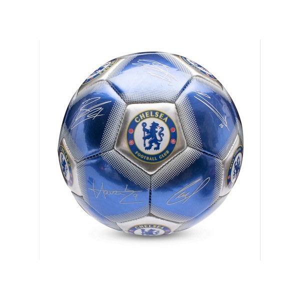 Chelsea FC Mini Signature Football 1 Royal Blue/Silver Royal Blue/Silver 1