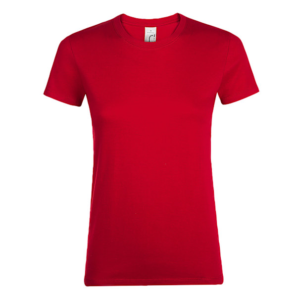 SOLS Dam/Kvinnor Regent Kortärmad T-shirt M Röd Red M