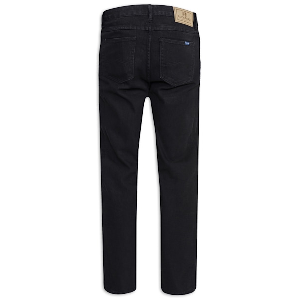 Duke Herr D555 Rockford Denim Comfort Jeans 40R Svart Black 40R