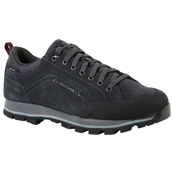 Craghoppers Onega Läder Herrskor Miljövänliga 8 UK Svart Pe Black Pepper 8 UK