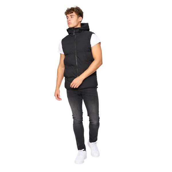 Crosshatch Hanjo Väst Herr M Svart Black M