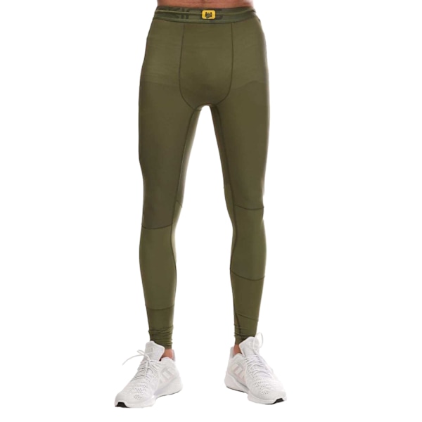 Skins Herr Series-5 Långa Tights XXL Khaki Grön Khaki Green XXL