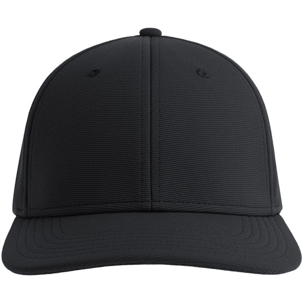 Atlantis Unisex Sand 6 Panel Recycled Cap One Size Black Black One Size