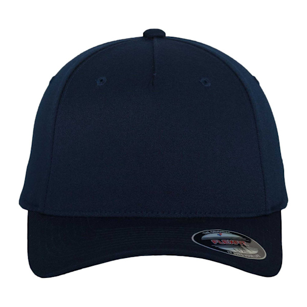 Flexfit 5 Panel Baseballkeps S-M Marinblå Navy S-M