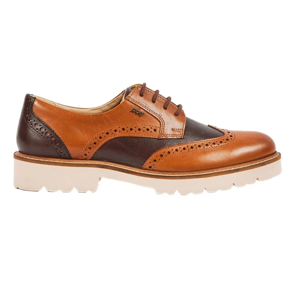 POD Herr Kortney Brogues i Läder 4 UK Tan Tan 4 UK