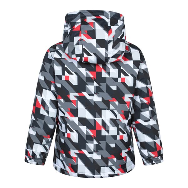 Mountain Warehouse Mogal geometrisk skidjacka för barn 7-8 år Dark Grey 7-8 Years